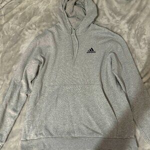 Light Grey Adidas Hoodie (Large)